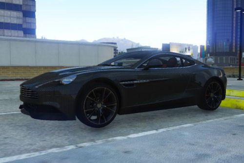 Aston Martin Vanquish Carbon Wrap